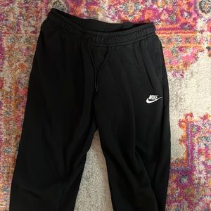 Women’s Black Nike joggers